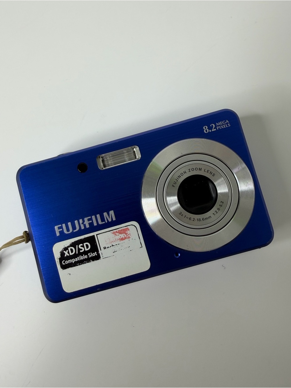 Fujifilm FinePix J12 Royal Blue Y2K 8.2MP Digital Camera W/ NEW Battery - Picture 7 of 13